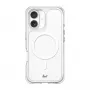Cover LAUT AERO SPARKLE iPhone 17 16 cm zilver transparant