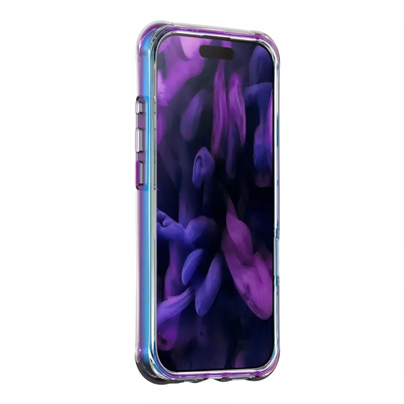 LAUT Aero Holo hoesje voor iPhone 17 Pro, MagSafe-compatibel, polycarbonaat/TPU, Holo Midnight