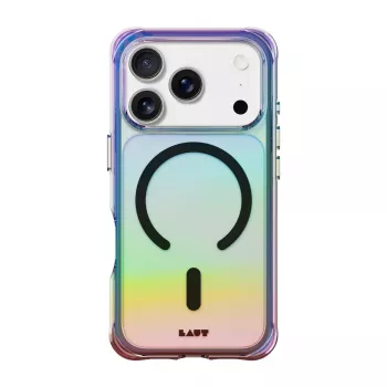 Cover LAUT AERO HOLO iPhone 17 Pro 16 cm veelkleurig transparant