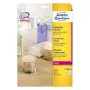 Zelfklevend etiket Avery L7782-25 afgeronde rechthoek