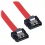 Lindy 0,2 m low-profile SATA-kabel met vergrendeling, 0,2 m, stekker/stekker, rood