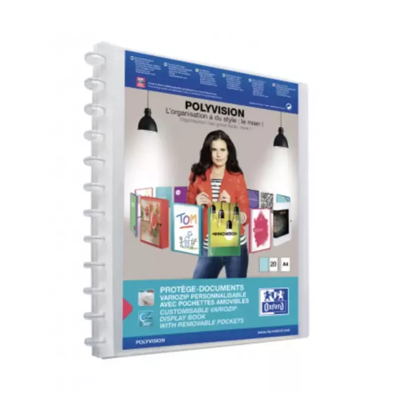 ELBA Vario-Zipp displayboek A4 transparant (323041-17)