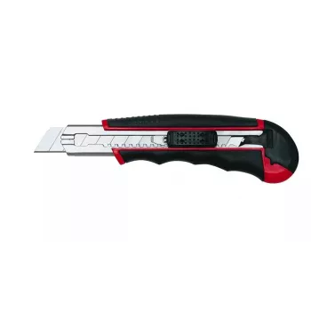 Cuttermes WEDO 78 418 zwart rood afbreekmes