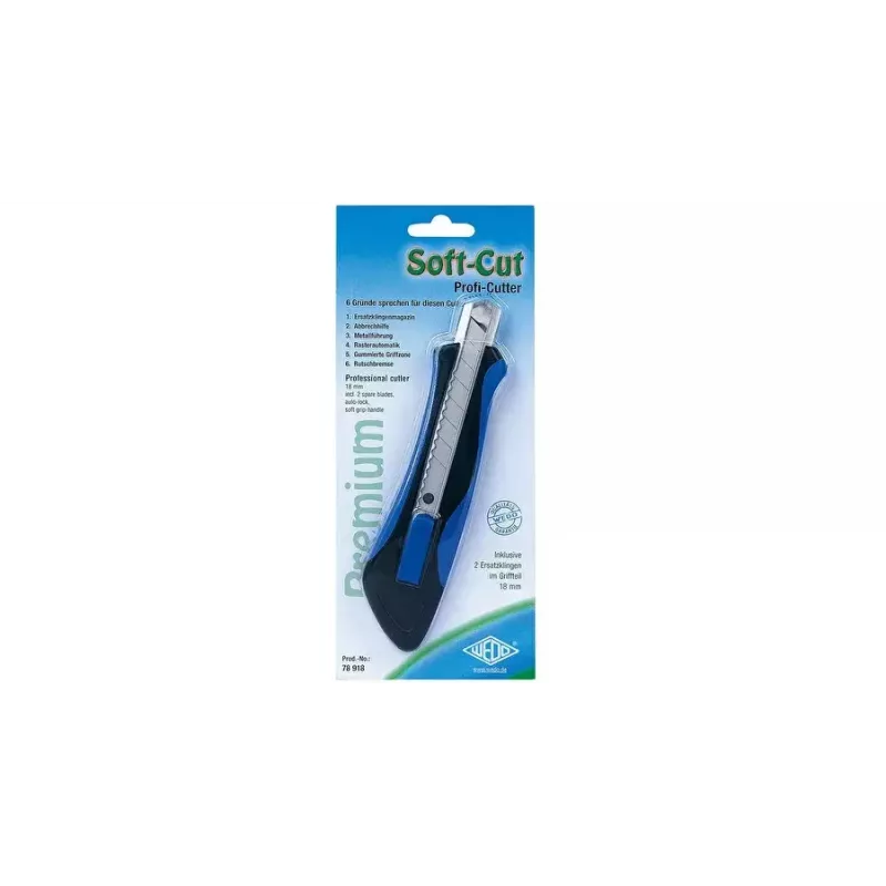Papiersnijder WEDO 78 918 zwart blauw