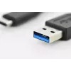 USB-kabel Digitus DK-300136-010-S USB 2.0 1 m USB-C USB-A zwart