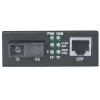 Intellinet 510530 Fast Ethernet WDM-mediaconverter, 10/100Base-TX (RJ-45) naar 100Base-FX (SC) singlemode, 20 km (12,4 mi), Rx1310/Tx1550 nm