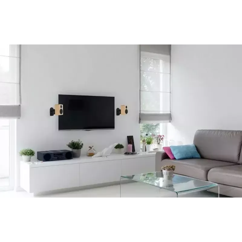 Luidsprekerhouder Reflecta 23184 wand zwart