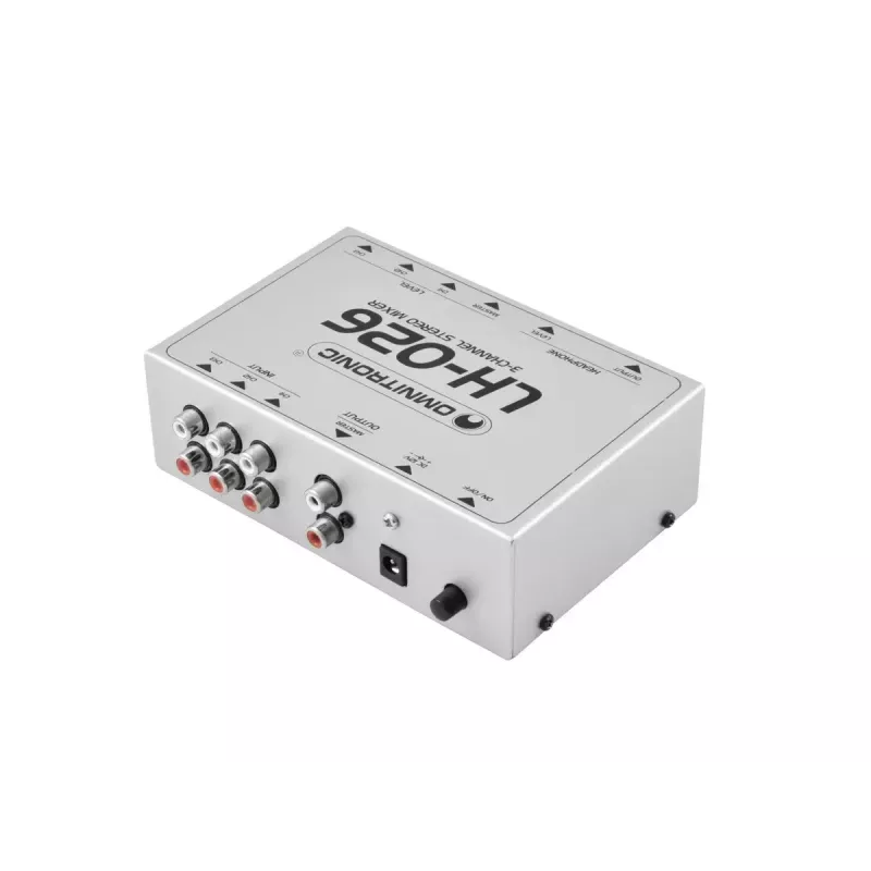 Audiomixer Omnitronic 10355026 3 kanalen 20 - 20000 Hz wit
