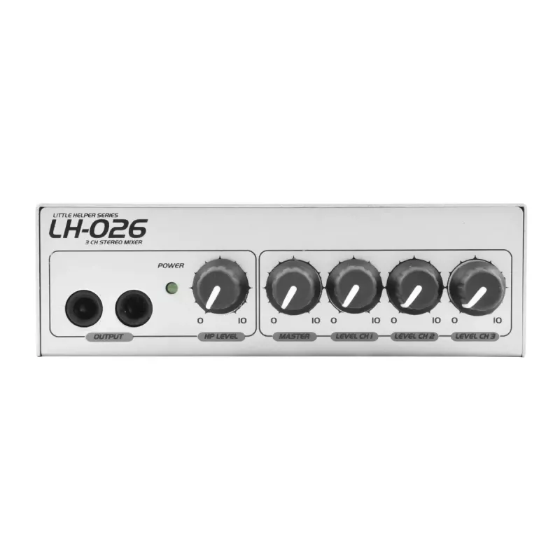 Audiomixer Omnitronic 10355026 3 kanalen 20 - 20000 Hz wit