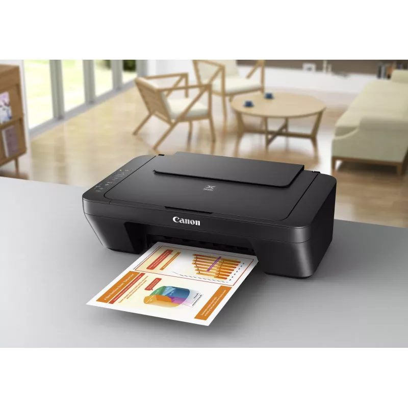 Multifunctionele inkjetprinter Canon PIXMA MG2555S — A4, 4800 x 600 dpi, 600 x 1200 dpi scanner, USB, zwart