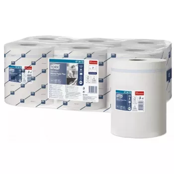 Papieren handdoekjes Tork 473472 450 vel wit