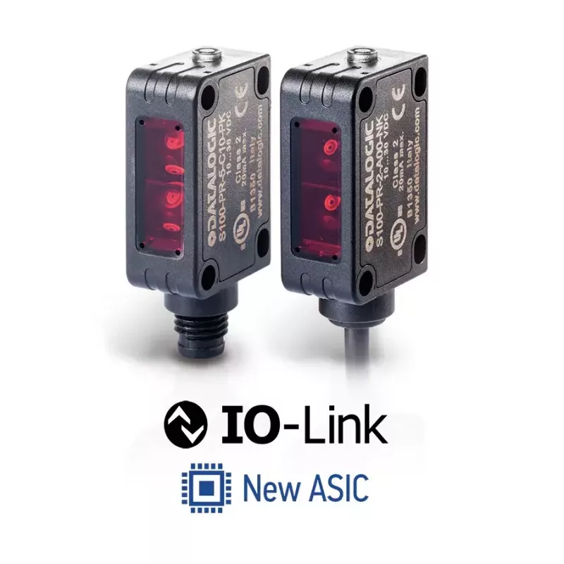 Fotoelektrische sensor Datalogic 950811070 — reflectie-/eenweglichtsluisdetectie, compacte industriële sensor