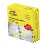 Zelfklevende ronde etiketten Avery 3852, 1 cm diameter, permanent hechtend, 800 stuks, geel