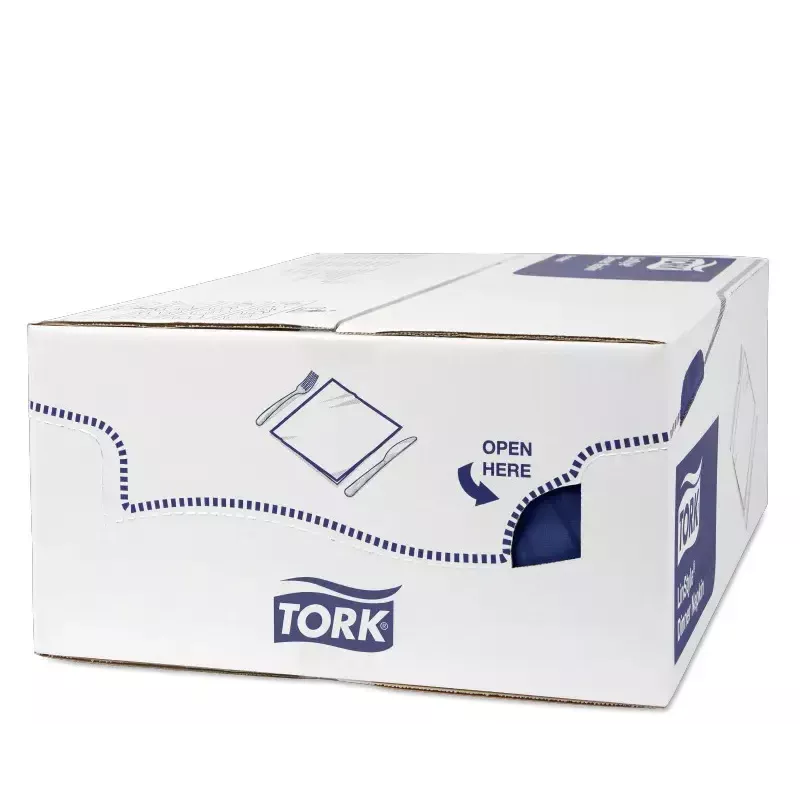 Papieren servetten Tork 478856 blauw 50 stuks