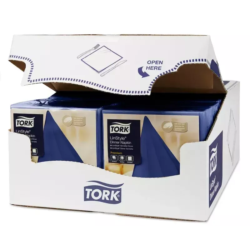 Papieren servetten Tork 478856 blauw 50 stuks