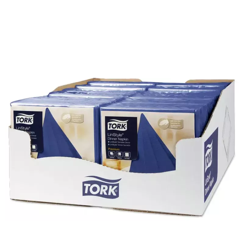 Papieren servetten Tork 478856 blauw 50 stuks