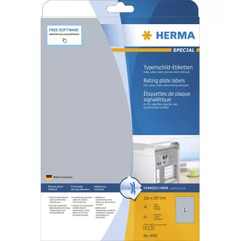 Zelfklevend etiket rechthoek HERMA 4593