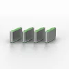 Lindy USB Type-C poortblokkeerder (zonder sleutel) – 10-pack, groen