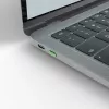 Lindy USB Type-C poortblokkeerder (zonder sleutel) – 10-pack, groen