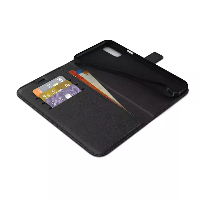 Wallet Case BeHello BEHWAL00179 voor iPhone Xs Max 6,5 inch zwart
