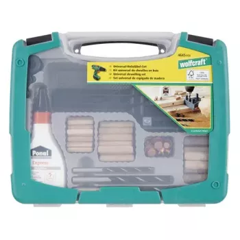 Deuvelset wolfcraft GmbH Universal Dübelmaster set