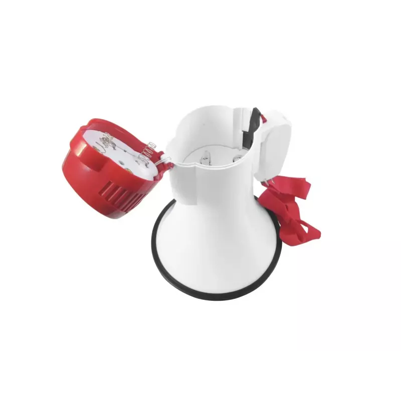 Megafoon Omnitronic 80710920 indoor/outdoor 10 W rood wit