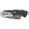Multitoolmes KWB 016910 vergrendelbaar klingenmes zwart drop-point