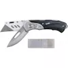 Multitoolmes KWB 016910 vergrendelbaar klingenmes zwart drop-point