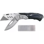 Multitoolmes KWB 016910 vergrendelbaar klingenmes zwart drop-point
