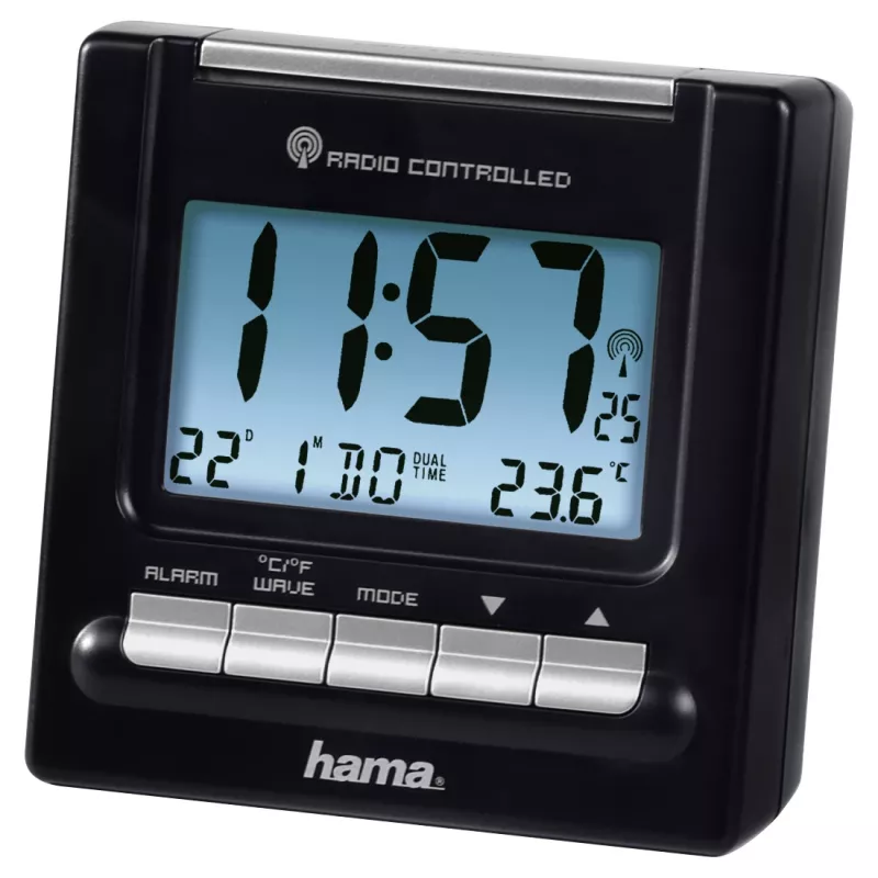 Hama RC200 digitale wekker zwart