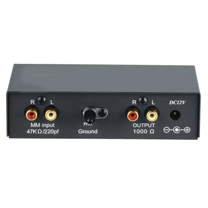 Hama Stereo Phono Voorversterker PA 005 Zwart, Zilver