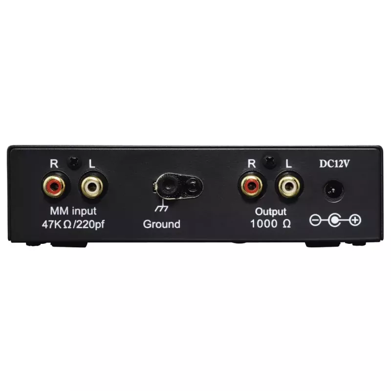 Hama Stereo Phono Voorversterker PA 005 Zwart, Zilver