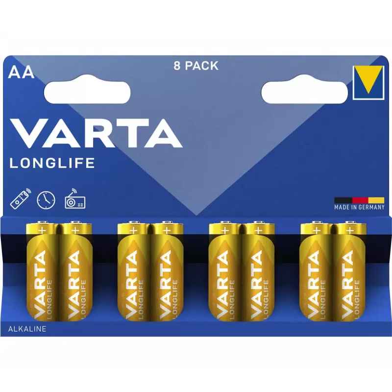 Wegwerpbatterij Varta Longlife AA