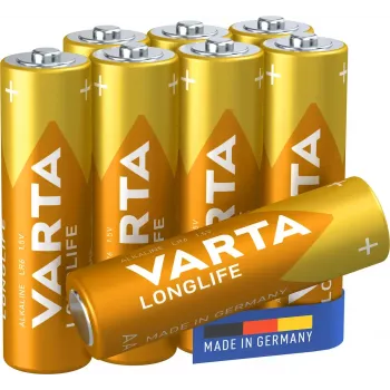 Wegwerpbatterij Varta Longlife AA