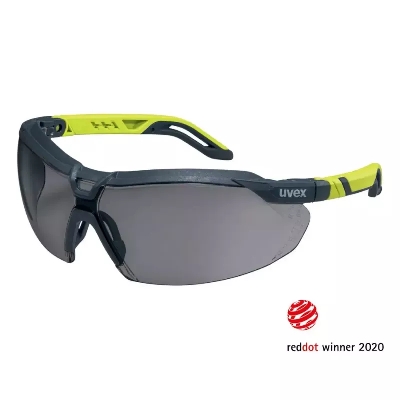 Veiligheidsbril Uvex 9183281 antraciet limoen