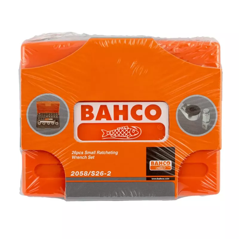 Steeksleutelset Bahco 2058/S26-2 gewicht 270 g