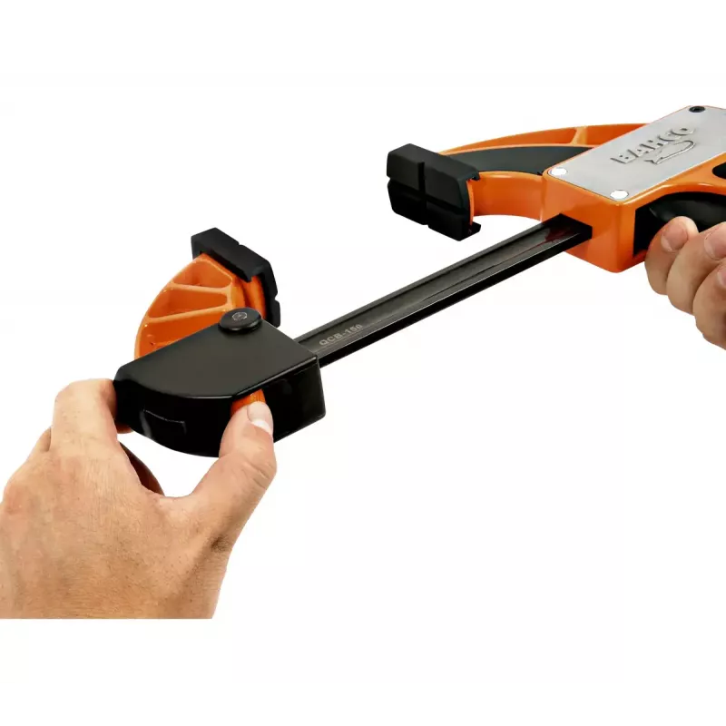 Ratelslangklem Bahco QCB-300 30 cm zwart oranje