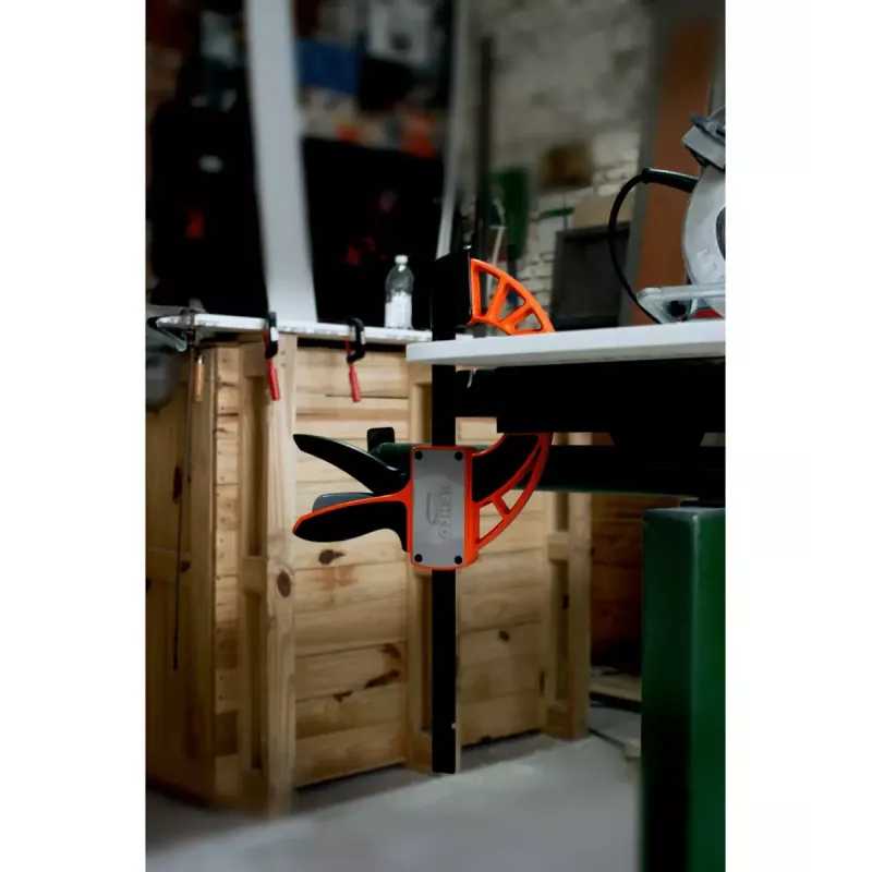 Ratelslangklem Bahco QCB-300 30 cm zwart oranje