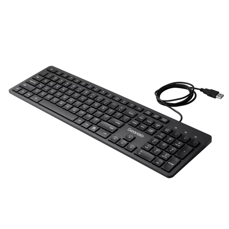 eSTUFF GLB211202 toetsenbord kantoor USB QWERTY US International zwart