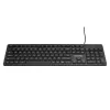 eSTUFF GLB211202 toetsenbord kantoor USB QWERTY US International zwart