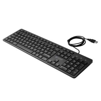 eSTUFF GLB211402 toetsenbord kantoor USB QWERTZ Duits zwart