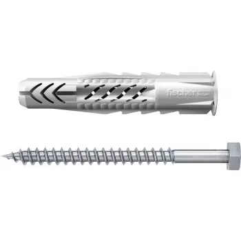 Schroeven- en pluggenset Fischer 83628 geschikt voor baksteen, beton
