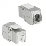 ACT Keystone-bus RJ45 CAT6A afgeschermd gereedschapsloos met stofkap