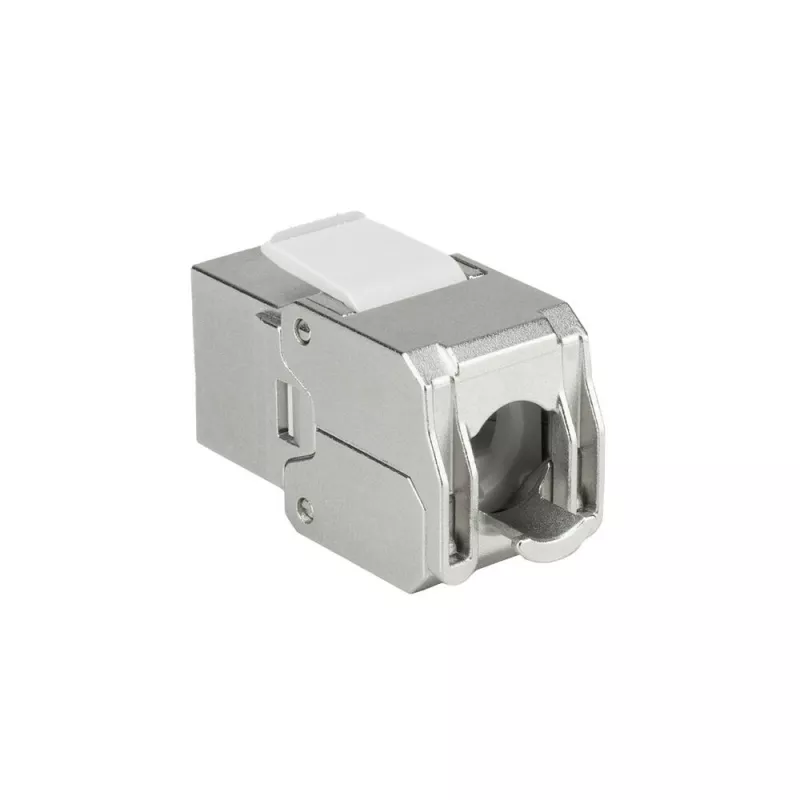 ACT Keystone-bus RJ45 CAT6A afgeschermd gereedschapsloos met stofkap