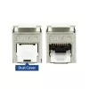 ACT Keystone-bus RJ45 CAT6A afgeschermd gereedschapsloos met stofkap