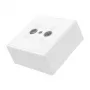 Hama 00205229 antenne-eindcontactdoos, 75 ohm, opbouw