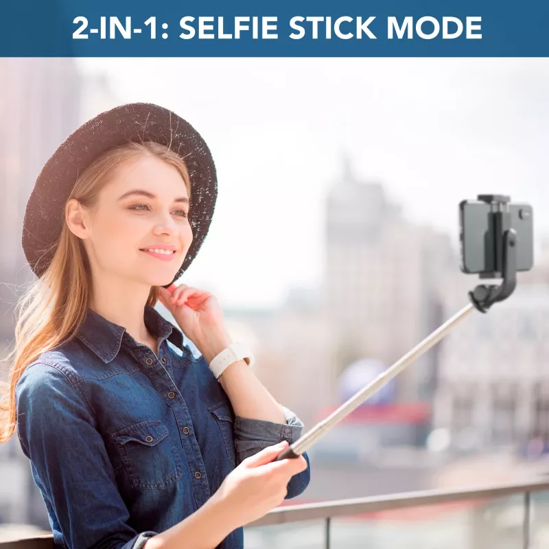 Cellularline Freedom - universele statief Bluetooth® selfiestick