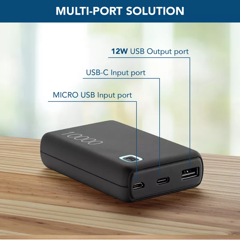 Cellularline powerbank ESSENCE 10000 10000mAh draagbare oplader