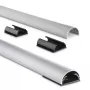 Hama 00220991 kabelorganizer universeel kabelgoot zilver 1 stuk