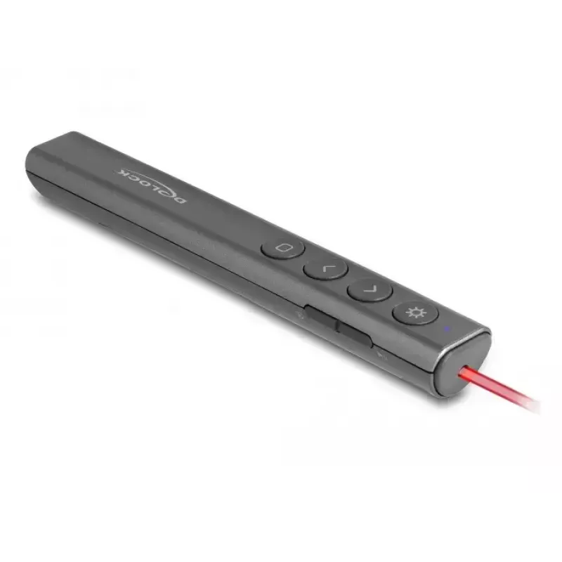 DeLOCK USB laserpresenter draadloos USB RF afstandsbediening rode laserpointer